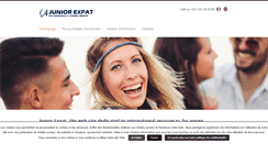 Desktop Screenshot of junior-expat.com